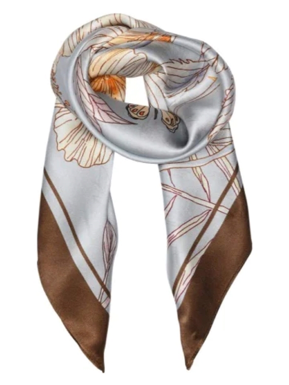Sneaky Fox Maxine Silketørklæde, Stonewash