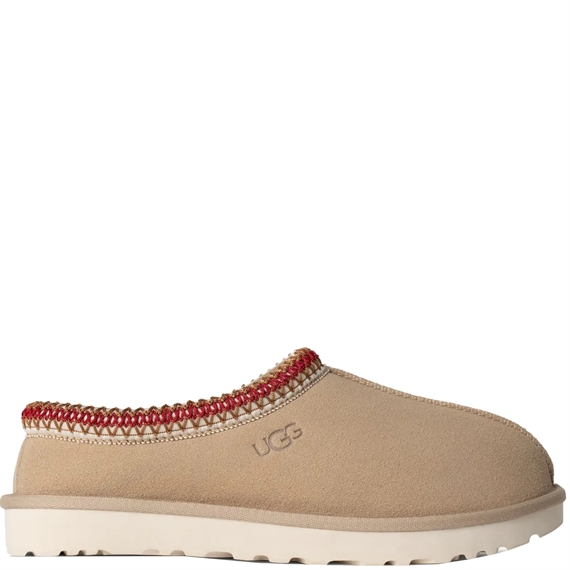 Ugg Tasman Slipper, Sand/Dark Cherry
