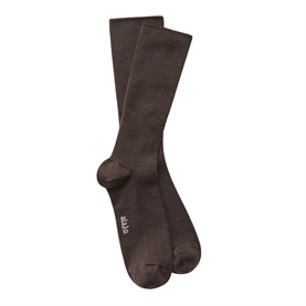 Aiayu Wool Rib Strømper, Brun