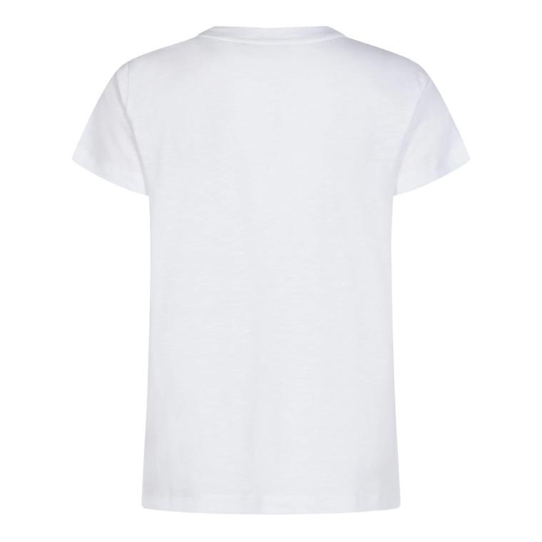 Mos Mosh Vee O-SS T-shirt, Bright White