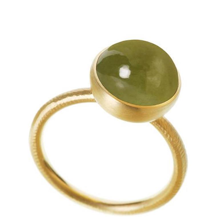 Pacific Ring M. Stor Vesuvian, 18K Guld Dulong