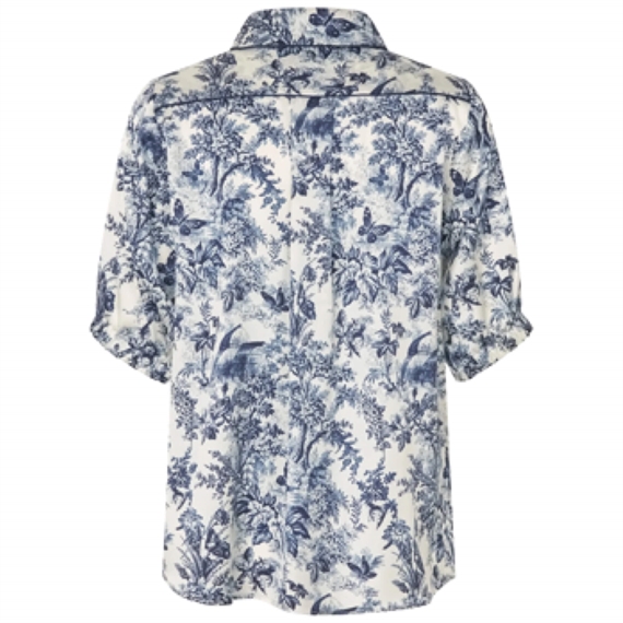 Dea Kudibal VioletaDEA Bluse, Royal Garden Ink