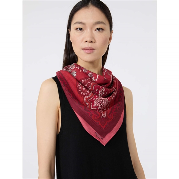 Weekend Max Mara WKATAURO Tørklæde, Red Cachemire