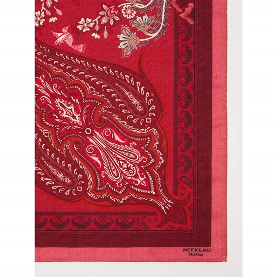 Weekend Max Mara WKATAURO Tørklæde, Red Cachemire