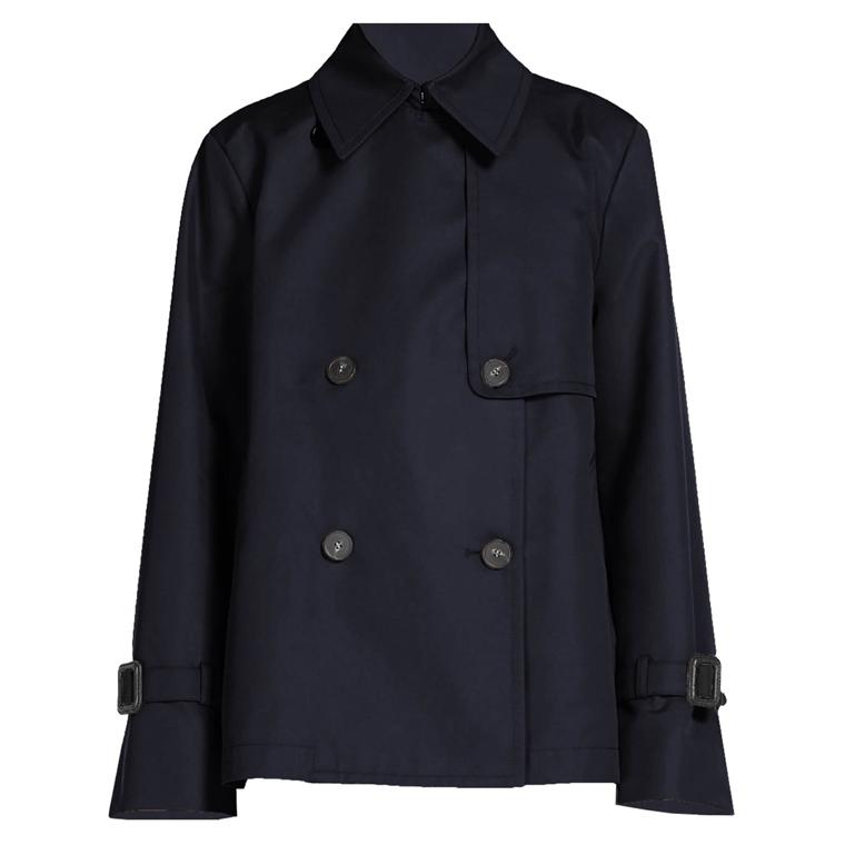 Weekend Max Mara BIGLIA Trench Jakke, Navy