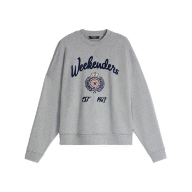 Weekend Max Mara DONATA sweatshirt, Light Grey