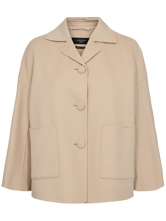 Weekend Max Mara PANCA Uld Jakke, Sand 