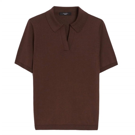 Weekend Max Mara Roncolo Polo, Chocolate 