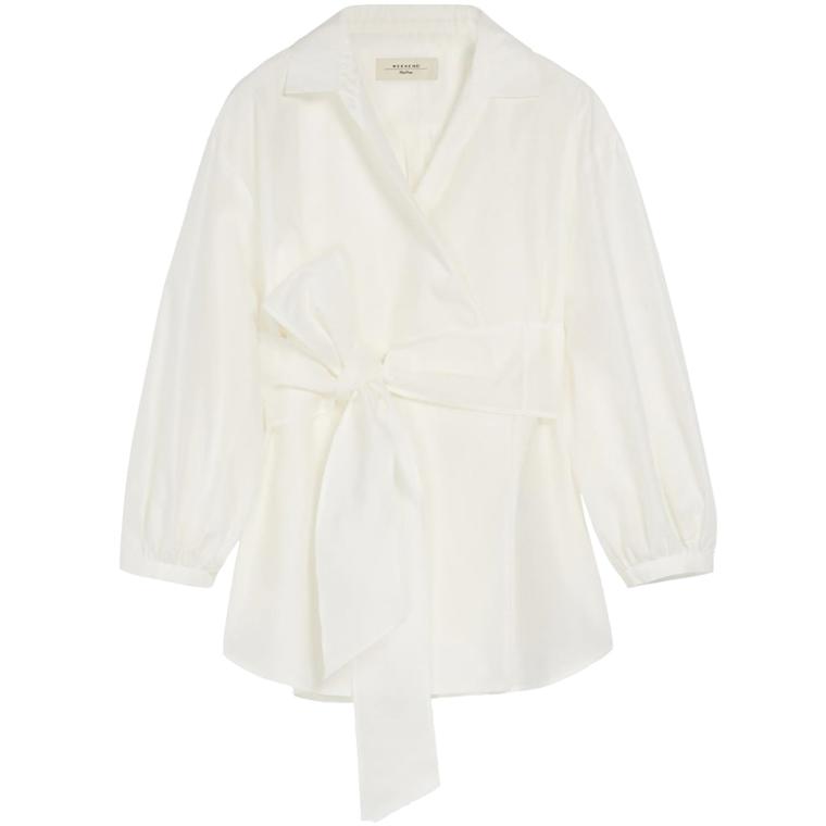 Weekend Max Mara Silver Bluse, Hvid