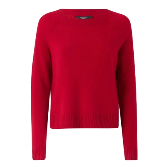 Weekend Max Mara Tago Cashmere Sweater, Rød 