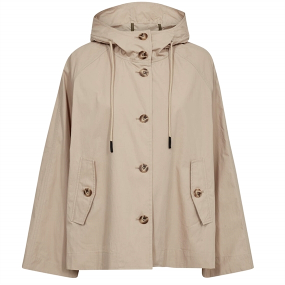 Mos Mosh Sheena Short Jakke, Feather Gray