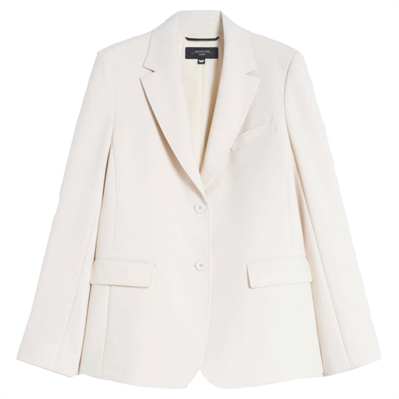 Weekend Max Mara WKDUVA Blazer, Ivory