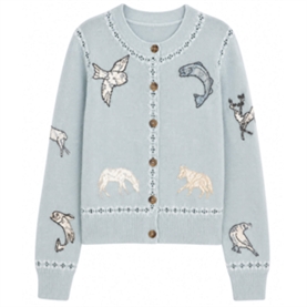Sea New York Winslow Cardigan, Blue