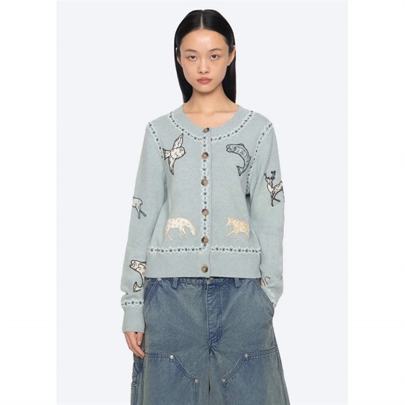 Sea New York Winslow Cardigan, Blue