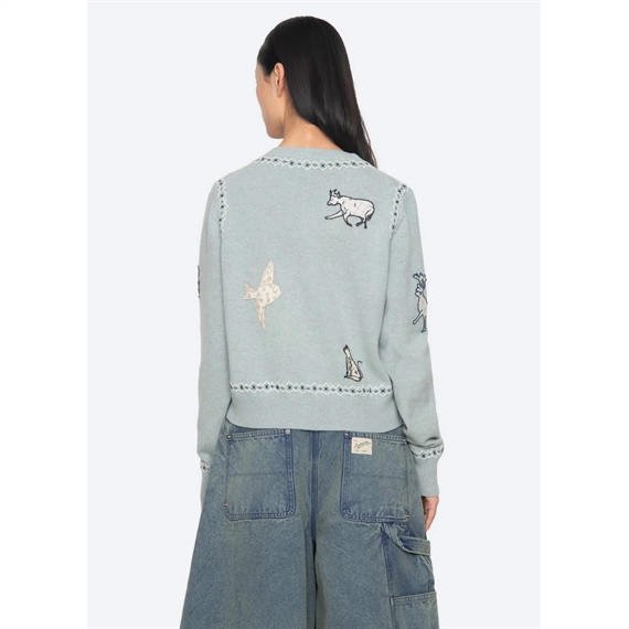 Sea New York Winslow Cardigan, Blue