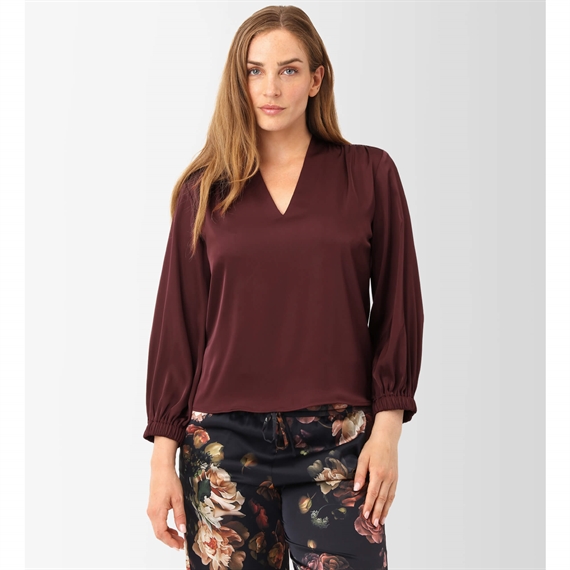 Karmamia Jody Bluse, Semi Rich Wine