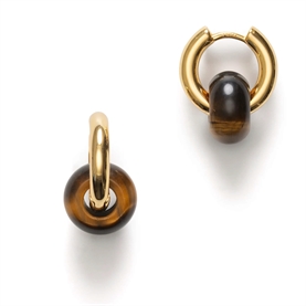Anni Lu Glazed Donut Hoops, Guld
