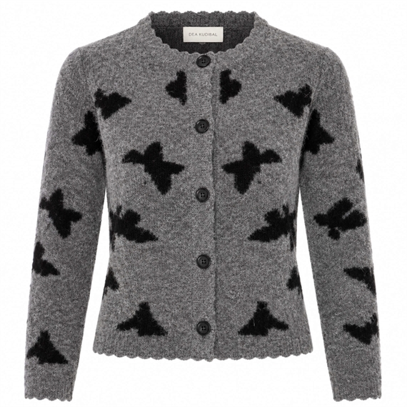 Dea Kudibal HeatherDEA Cardigan, Grey Melange