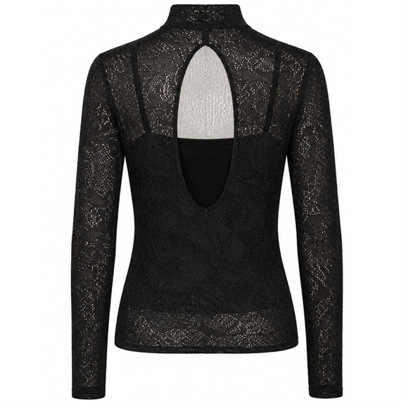 Anine Bing Nami Bluse, Sort