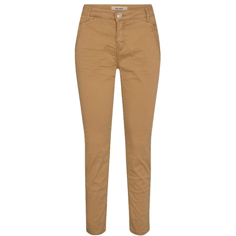 Etta Relic Pant, New Sand Cropped - Mos Mosh