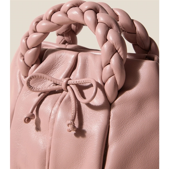 Hereu Bombon Bow Taske, Powder Pink