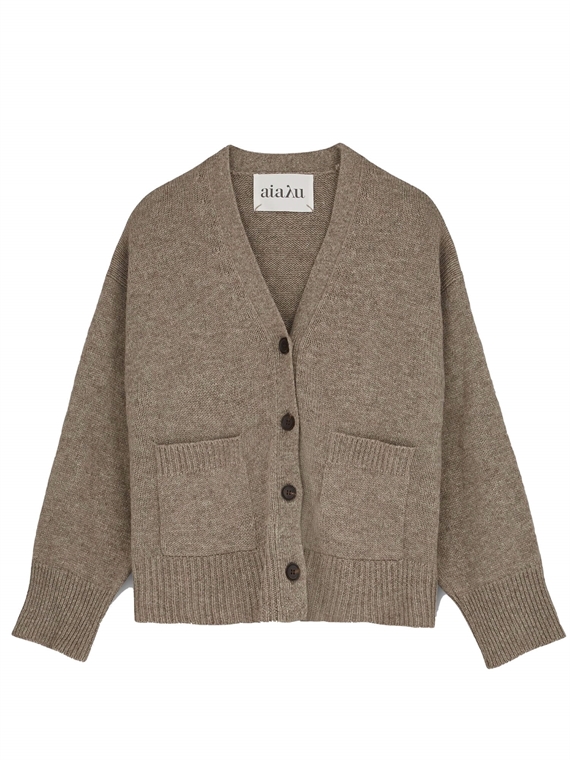 Aiayu Cora Cardigan, Pure Soil