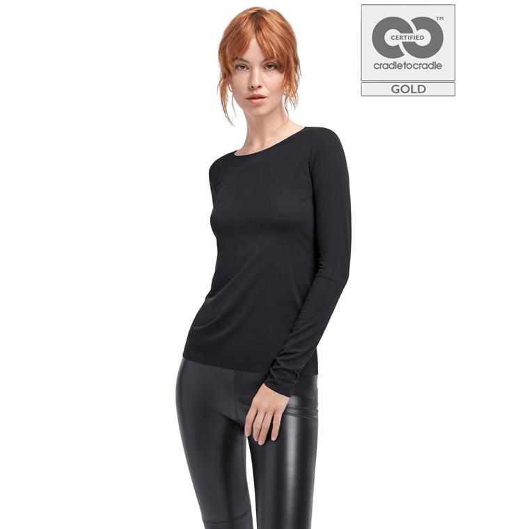 Aurora Pure Pullover, Sort - Wolford