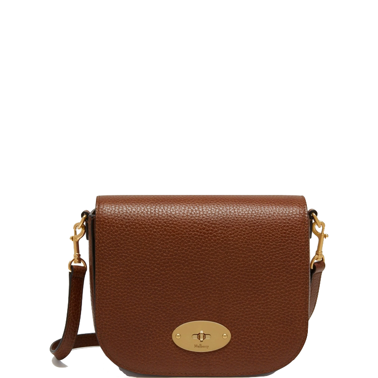 Mulberry Small Darley Satchel Oak Natural Grain