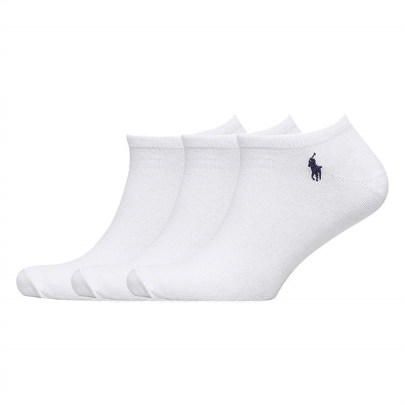 Polo Ralph Lauren 3 Pack Supersoft Strømper, Hvid