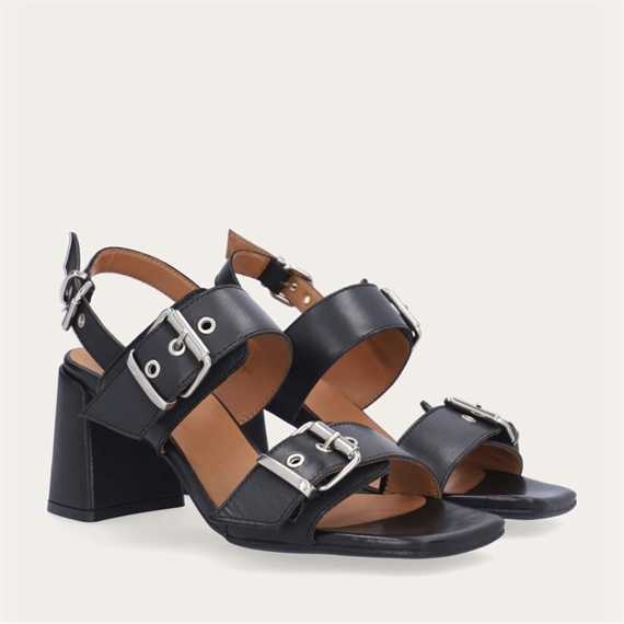 Billi Bi Slingbacks A8371, Black Calf