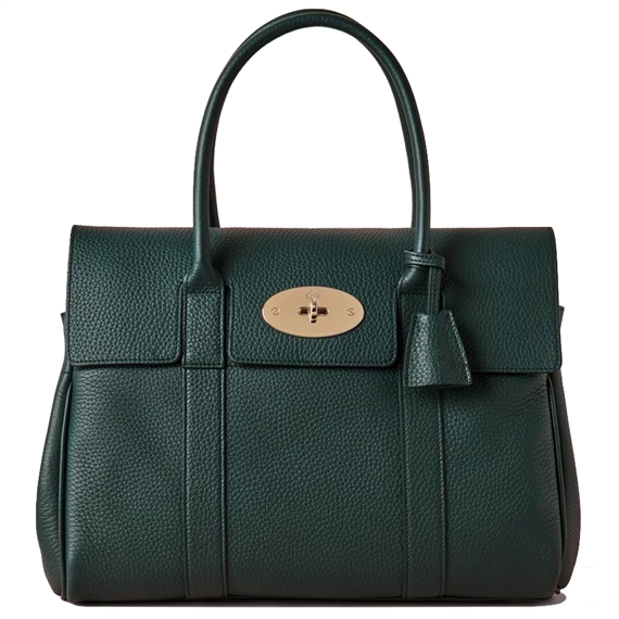 Mulberry Bayswater Green Heavy Grain