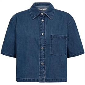 Ivy Copenhagen Malika Uta Skjorte, Mid Blue 