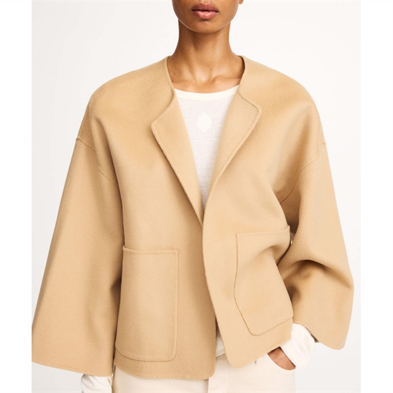 By Malene Birger Jacquie Uld Jakke, Dark Sand