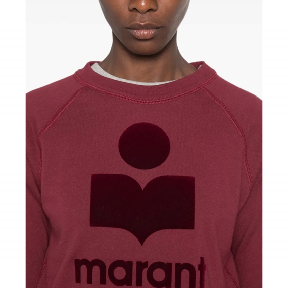 Isabel Marant Etoile Millyny Sweatshirt, Burgundy