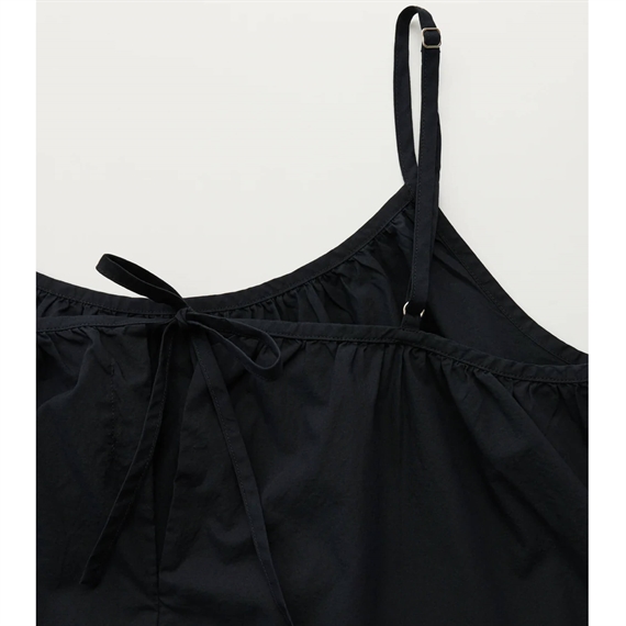 Aiayu Strap Dress, Black Navy