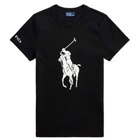 Polo Ralph Lauren Cotton Rib T-Shirt, Polo Black