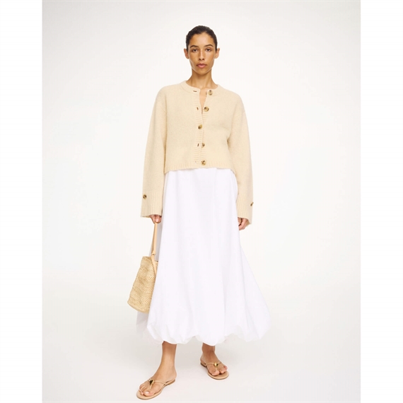 By Malene Birger Cierrou Soft Cardigan, Vanilla Cream