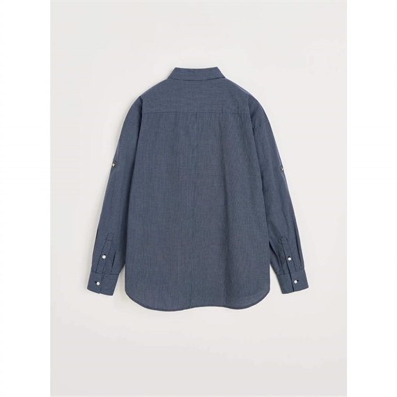 Aiayu Shirt Check Skjorte, Navy Check