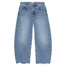 FRAME The Bubble Crop Jeans, Rapture Raw Fray