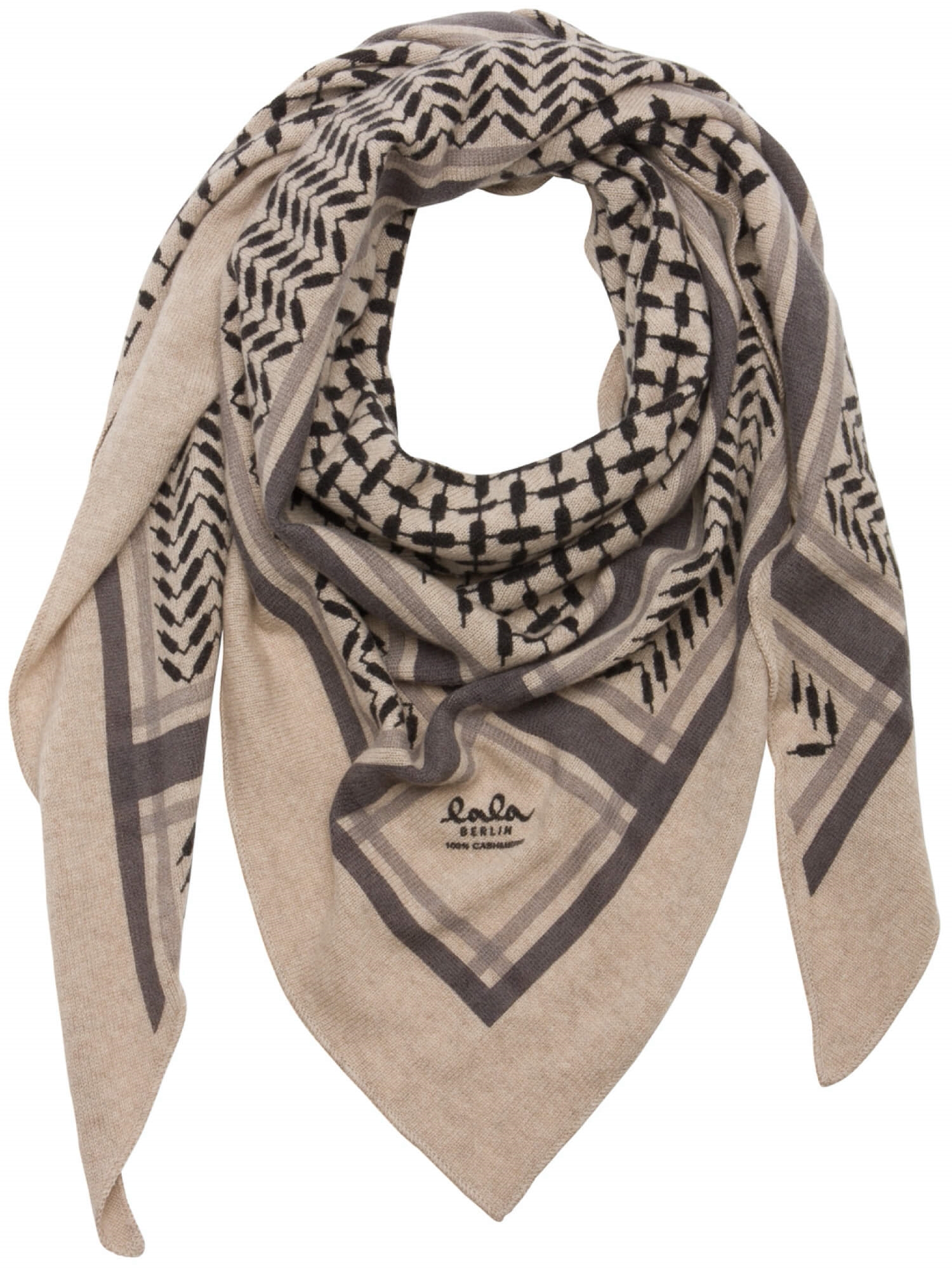 ordningen buket snigmord Lala Berlin Triangle Trinity Classic M, Dune Beige → Køb her