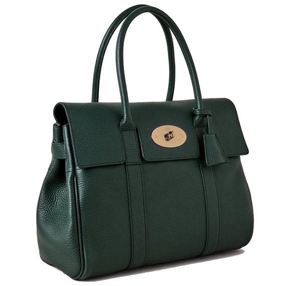 Mulberry Bayswater Green Heavy Grain