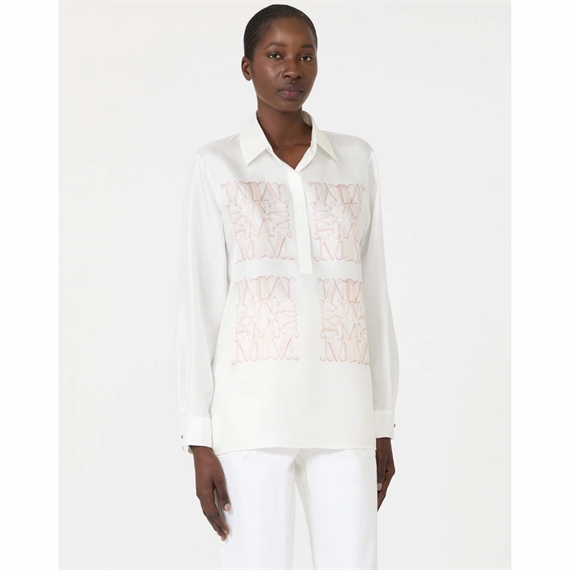 Max Mara MXMFILTRO Skjorte, Powder