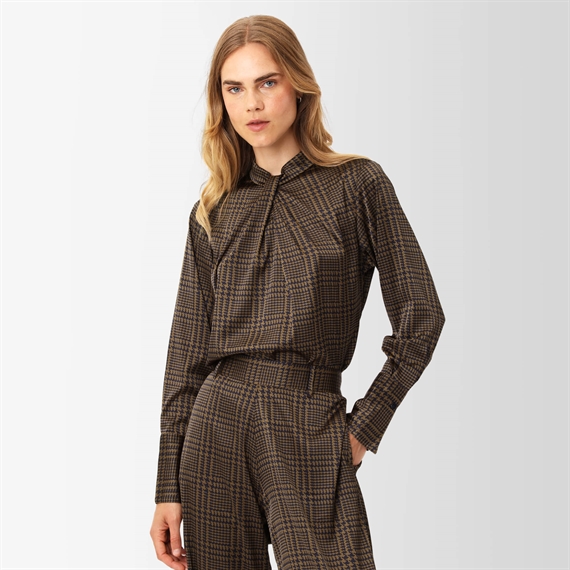 Karmamia Tara Skjorte, Houndstooth