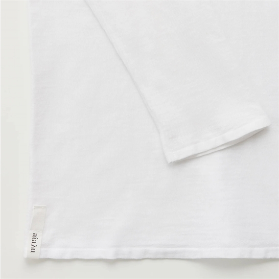 Aiayu Gentle Long Sleeve Bluse, Hvid