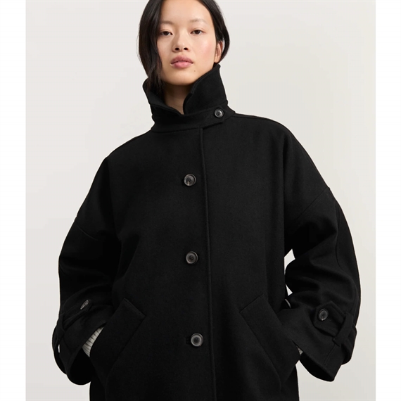 Aiayu Jo Coat Loden, Sort