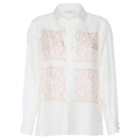 Max Mara MXMFILTRO Skjorte, Powder