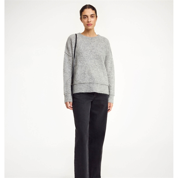By Malene Birger Biagiorms Strik, Grey Melange