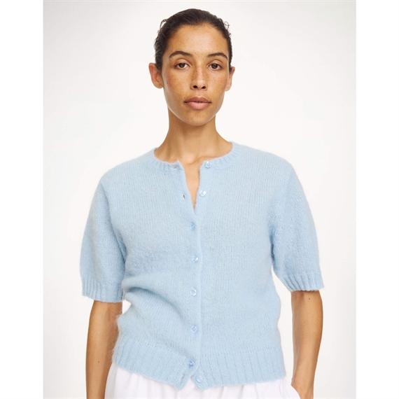 By Malene Birger Myrtilla Soft Cardigan, Dream Blue 