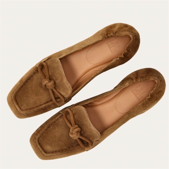 Billi Bi A9419 Loafers, Tabac Babysilk Suede