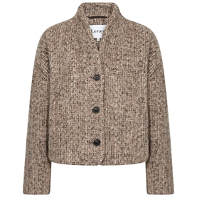 Levete Room LR-TAMARA 1 Jakke, Plaza Taupe Combi